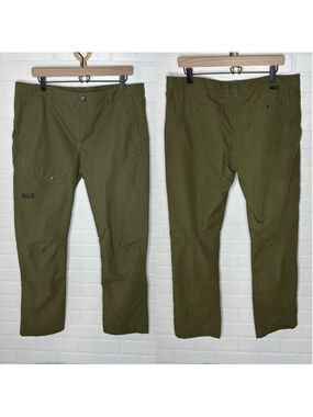 Jack Wolfskin Olive Pants sz XL